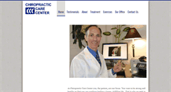 Desktop Screenshot of chiropracticcarecenterpa.com